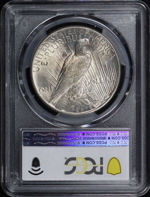 Reverse of this 1928 Peace Dollar PCGS MS-63