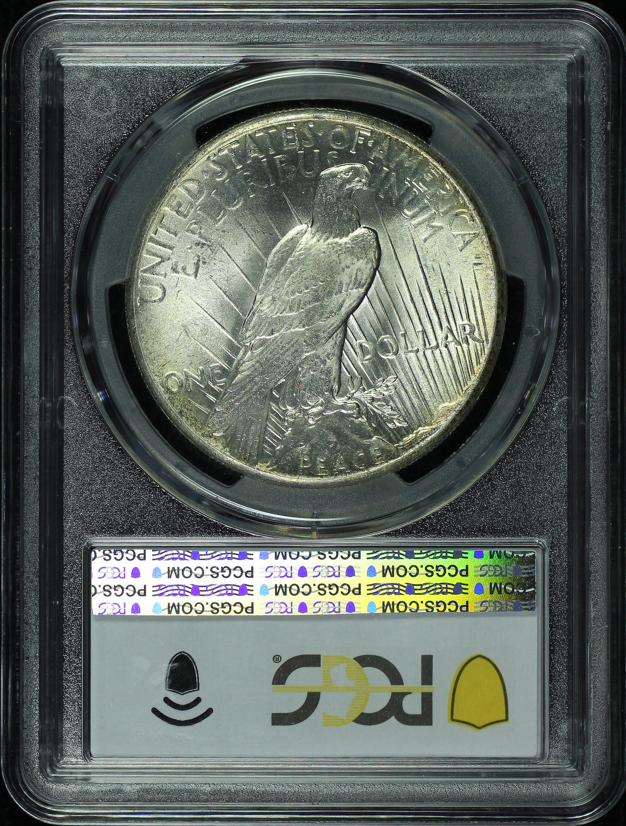 Reverse of this 1928 Peace Dollar PCGS MS-63