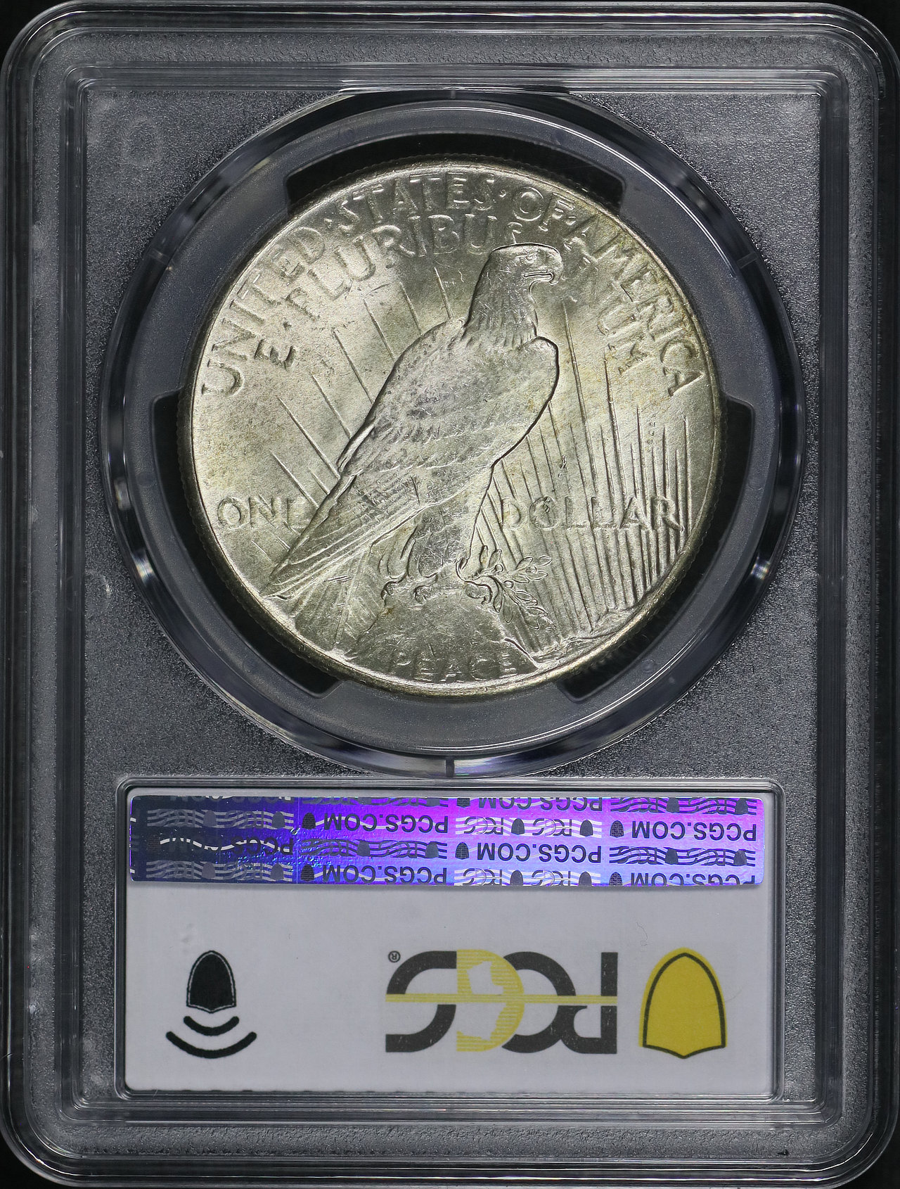 Reverse of this 1928 Peace Dollar PCGS MS-64