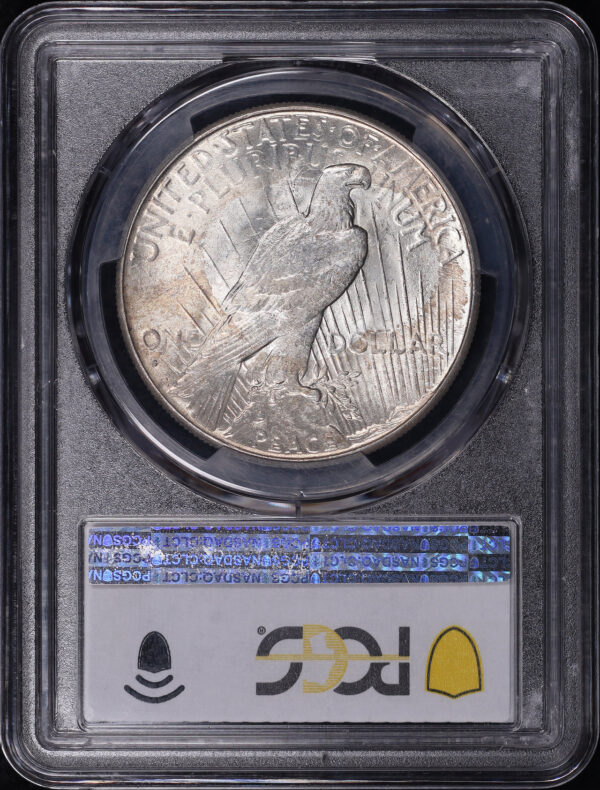 Reverse of this 1928-S Peace Dollar PCGS MS-63