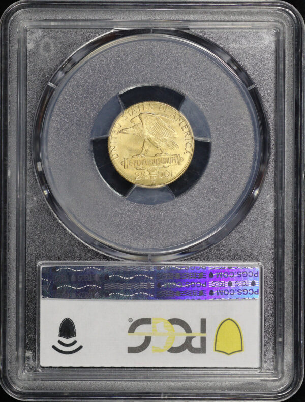 Reverse of this 1915-S $2.50 Panama-Pacific Gold Commemorative PCGS MS-66+