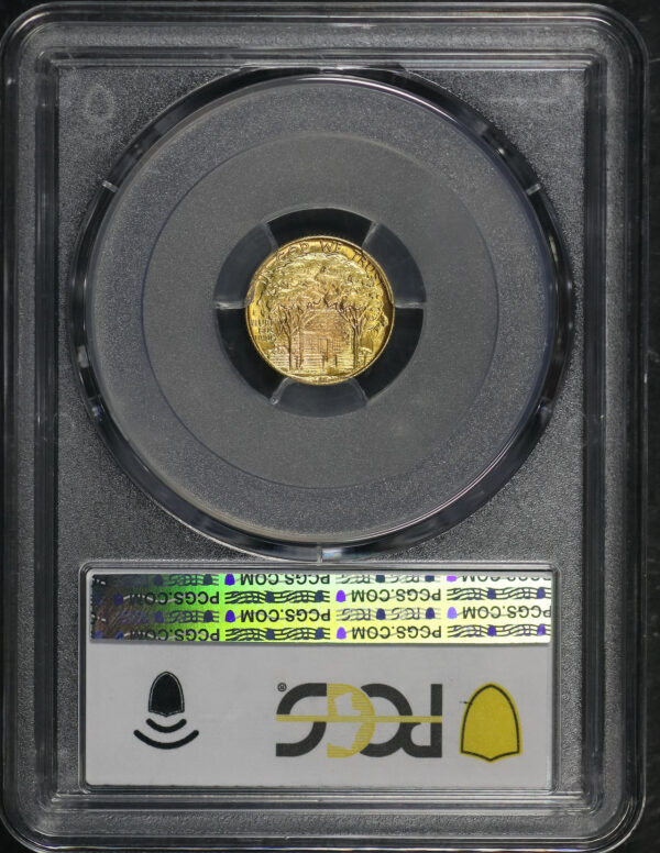 Reverse of this 1922 G$1 Grant, Star Gold Commemorative PCGS MS-66