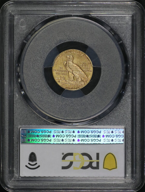 Reverse of this 1911-D Indian $2.5 Strong D PCGS MS-63