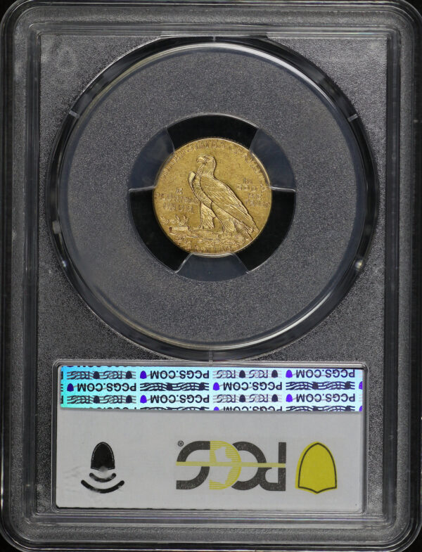 Reverse of this 1926 Indian $2.5 PCGS AU-55