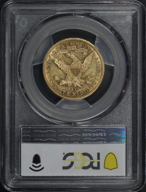 Gallery image of this 1883-CC Liberty Head $10 PCGS AU-58