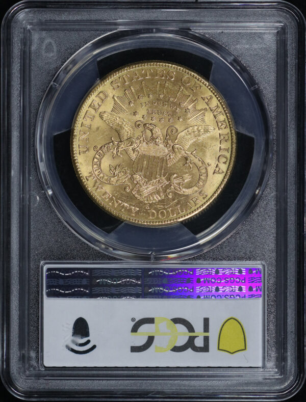Reverse of this 1904-S Liberty Head $20 Type 3 PCGS MS-63