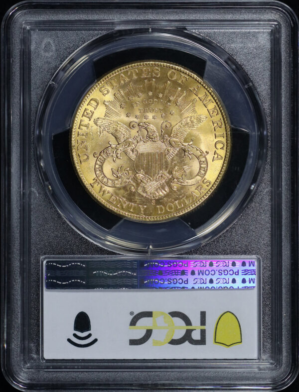 Reverse of this 1904-S Liberty Head $20 Type 3 PCGS MS-63