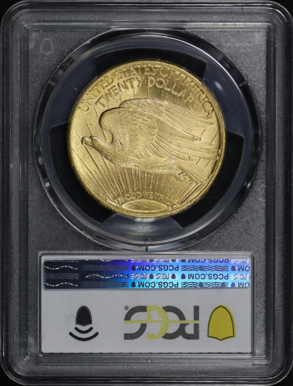 Reverse of this 1920-S St. Gaudens $20 PCGS MS-61