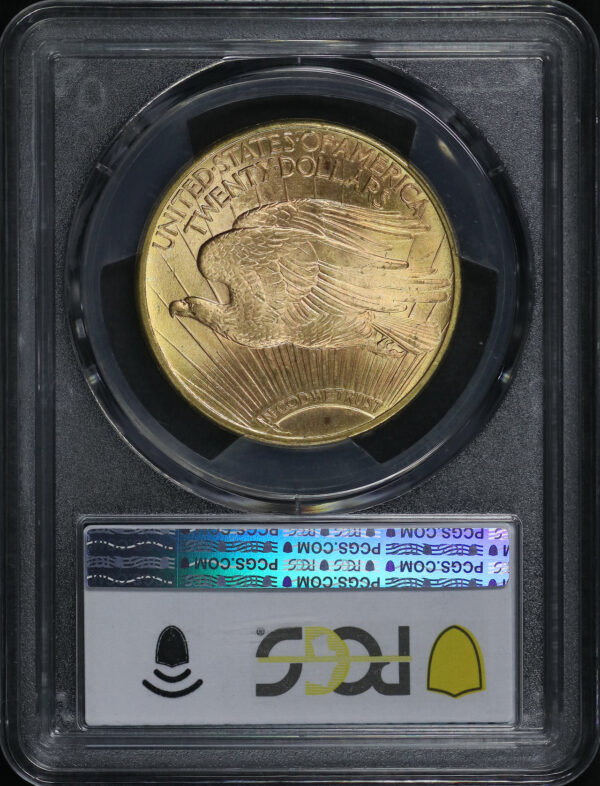Reverse of this 1923-D St. Gaudens $20 PCGS MS-64