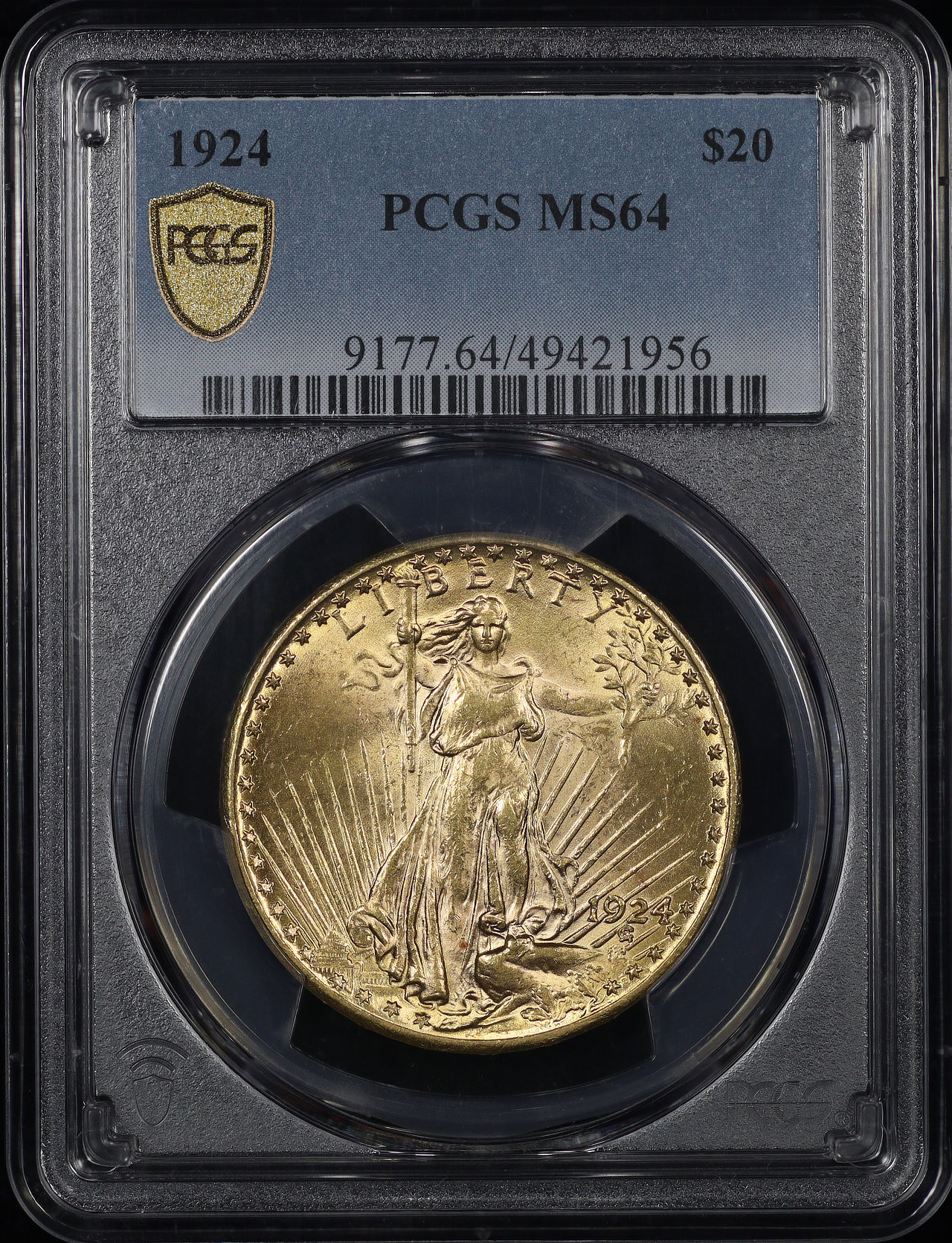 1924 St. Gaudens $20 PCGS MS-64 | Northern Nevada Coin