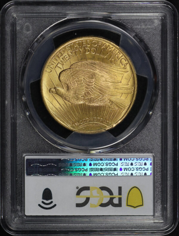 Reverse of this 1924 St. Gaudens $20 PCGS MS-64