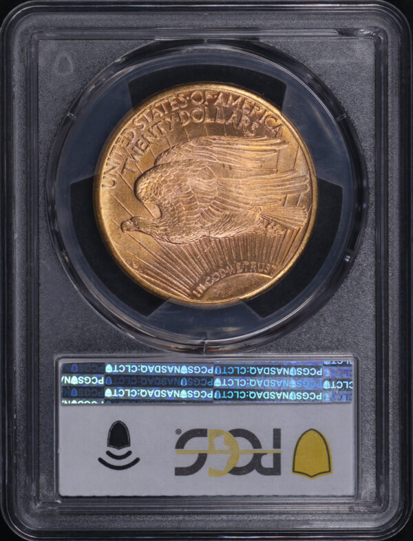 Reverse of this 1924-D St. Gaudens $20 PCGS MS-64