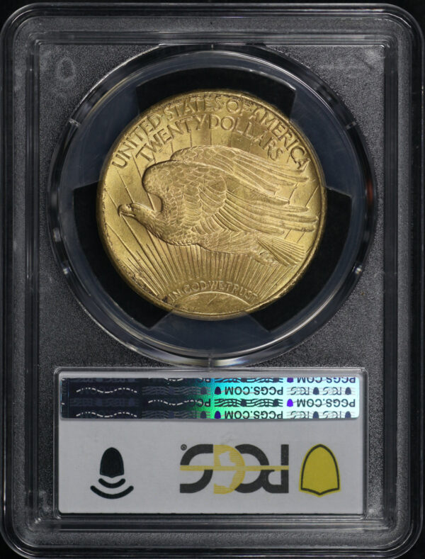 Reverse of this 1925 St. Gaudens $20 PCGS MS-65