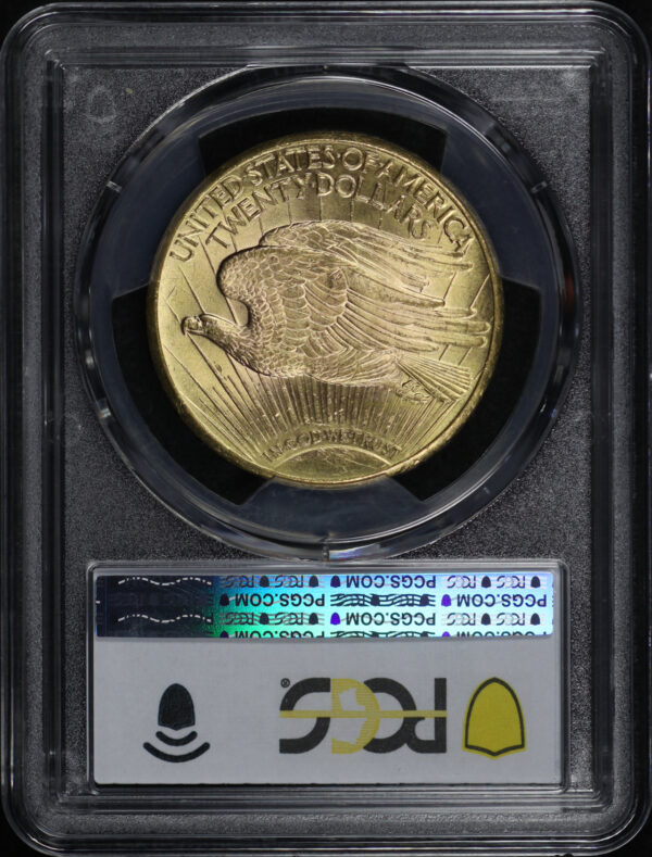 Reverse of this 1927 St. Gaudens $20 PCGS MS-64