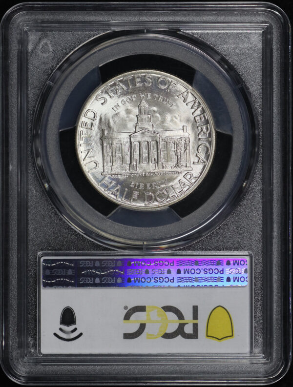 Reverse of this 1946 50C Iowa Silver Commemorative PCGS MS-68