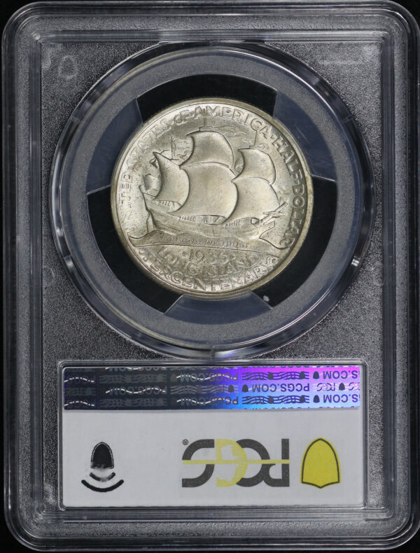 Reverse of this 1936 50C Long Island Silver Commemorative PCGS MS-67