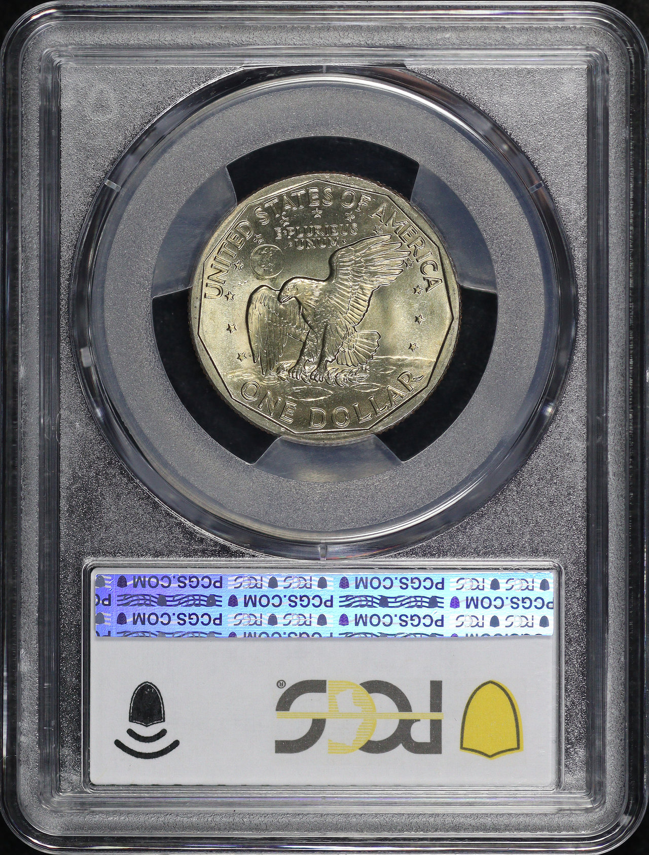 Reverse of this 1979-S Susan B. Anthony Dollar PCGS MS-67