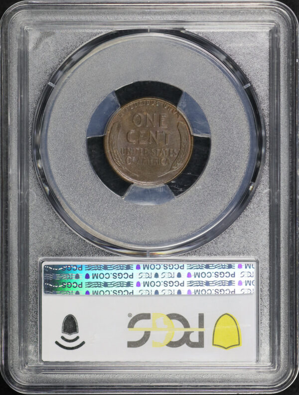 Reverse of this 1928-S Lincoln Cent Wheat Reverse Large S FS-501 PCGS MS-62 BN 