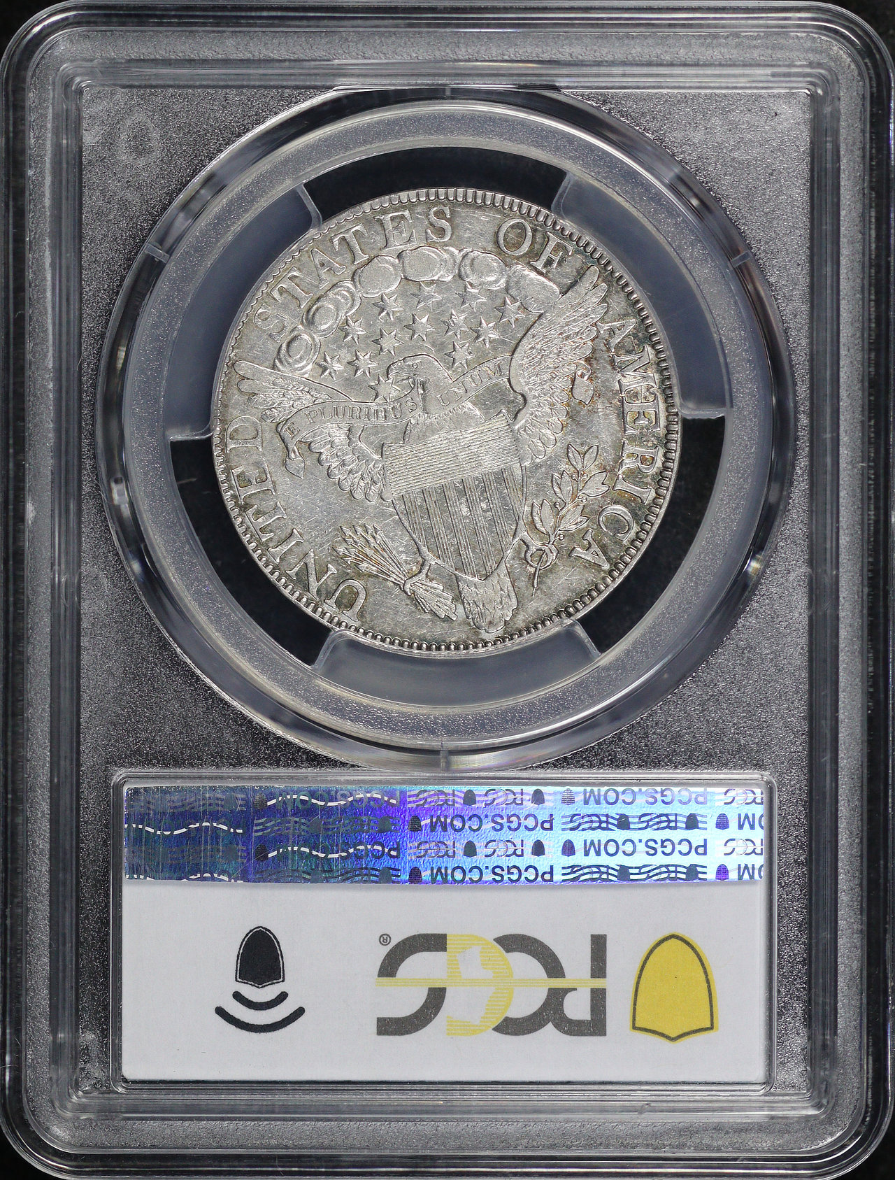 Reverse of this 1805 Draped Bust Half Dollar O-111 PCGS AU-53