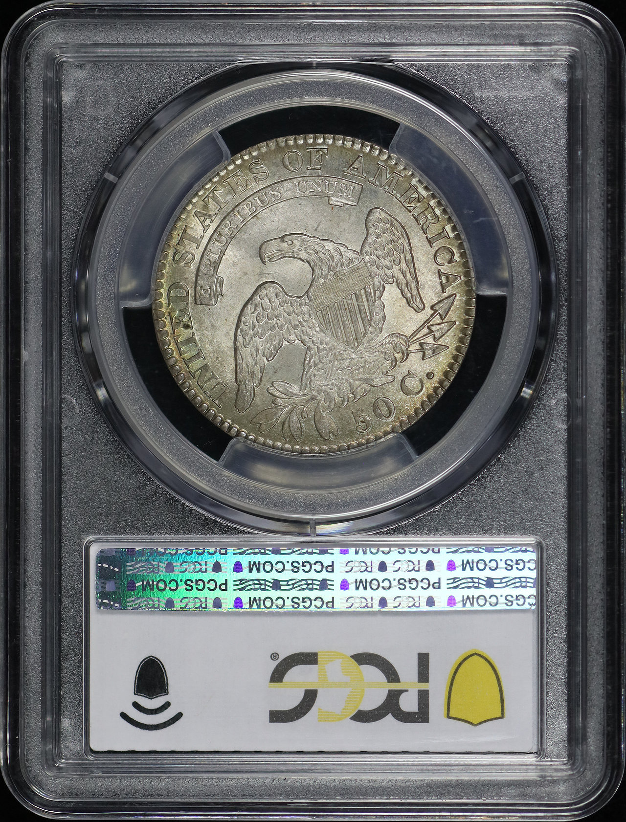 Reverse of this 1829 Capped Bust Half Dollar O-111 PCGS MS-65