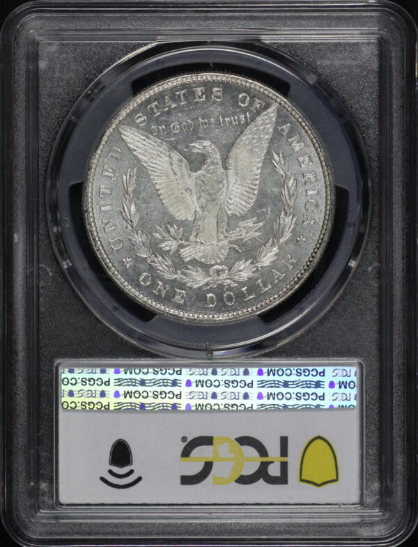 Reverse of this 1878 8TF Top-100 Morgan Dollar VAM-23 Crazy Lips PCGS MS-62 PL 