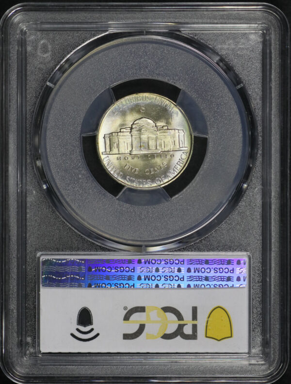 Reverse of this 1944-S Jefferson Nickel PCGS MS-67+ FS