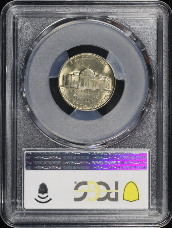 Reverse of this 1948-S Jefferson Nickel PCGS MS-66+ FS