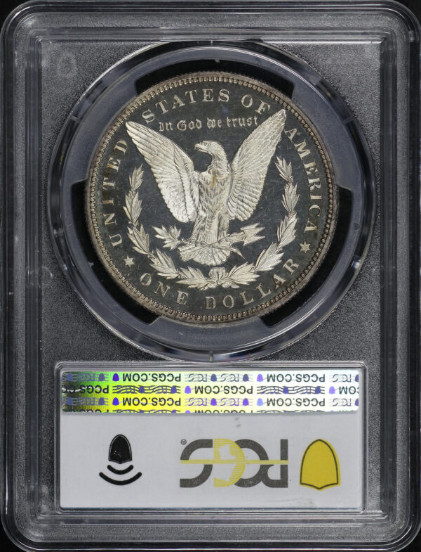 Reverse of this 1891 Morgan Dollar PCGS PR-65 CAM