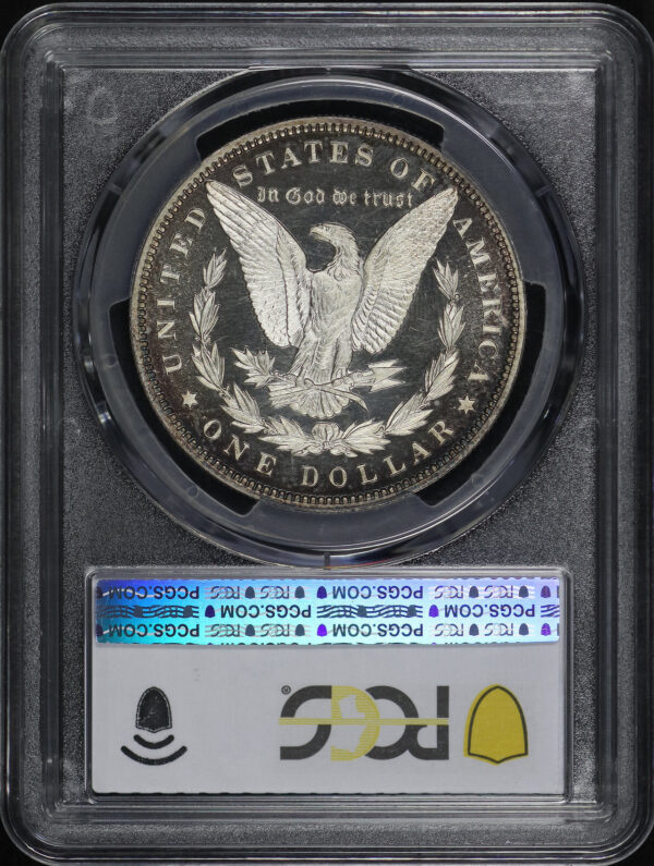 Reverse of this 1892 Morgan Dollar PCGS PR-66+ CAM CAC