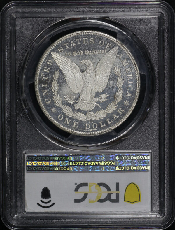 Reverse of this 1878-CC Morgan Dollar PCGS MS-64 DMPL