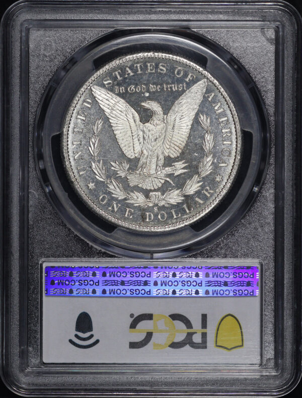 Reverse of this 1880-S Morgan Dollar PCGS MS-64 DMPL