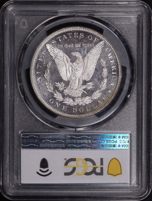 Reverse of this 1885 Morgan Dollar PCGS MS-66+ DMPL CAC