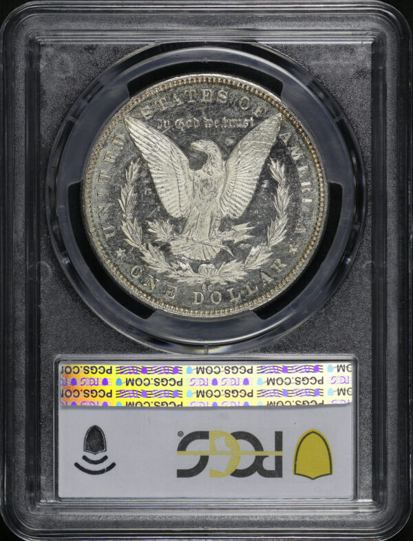 Reverse of this 1890-CC Morgan Dollar PCGS MS-63 DMPL