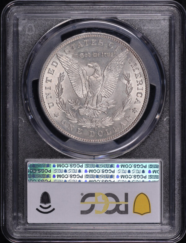 Reverse of this 1886-O Top 100 VAM-1A Clashed E Morgan Dollar PCGS MS-60