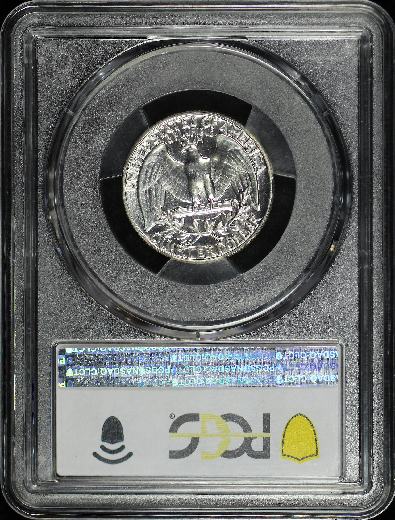 Reverse of this 1961 Washington Quarter Doubled Die Obverse FS-101 PCGS PR-66