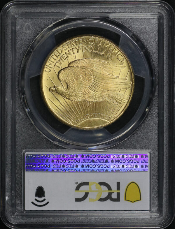 Reverse of this 1926 St. Gaudens $20 TDO FS-101 PCGS MS-65+ CAC