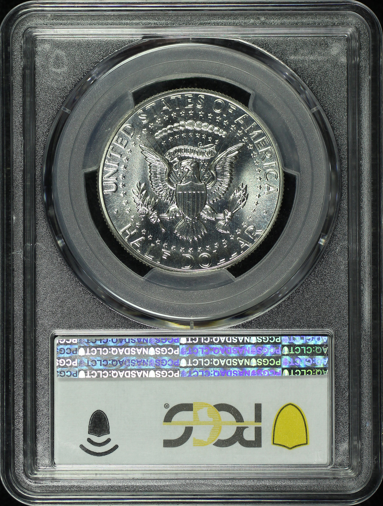 Reverse of this 1964 Kennedy Half Dollar DDO FS-101 PCGS PR-67