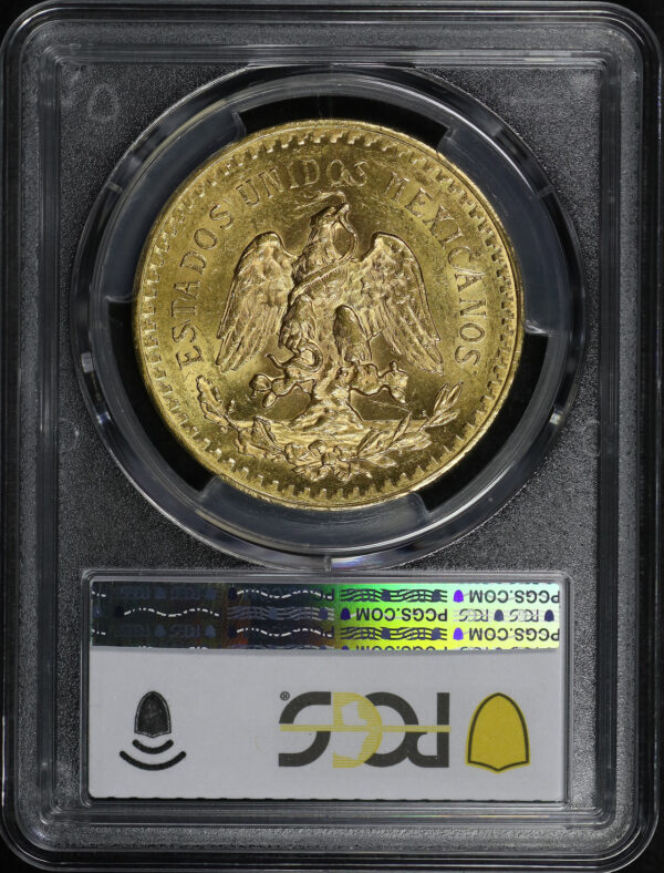 Reverse of this 1921  50Peso KM-481 PCGS MS-61