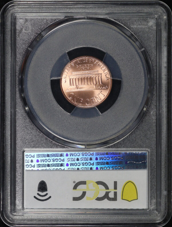 Reverse of this 2006 Lincoln Memorial Cent Satin Finish PCGS SP-70 RD
