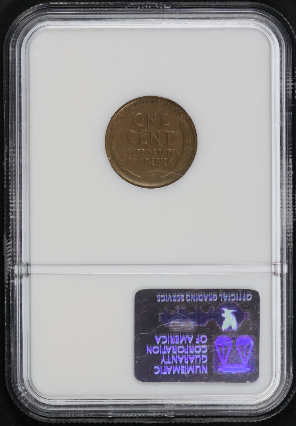 Reverse of this 1922 No D Lincoln Cent Wheat Reverse Strong Reverse NGC VF-20 BN