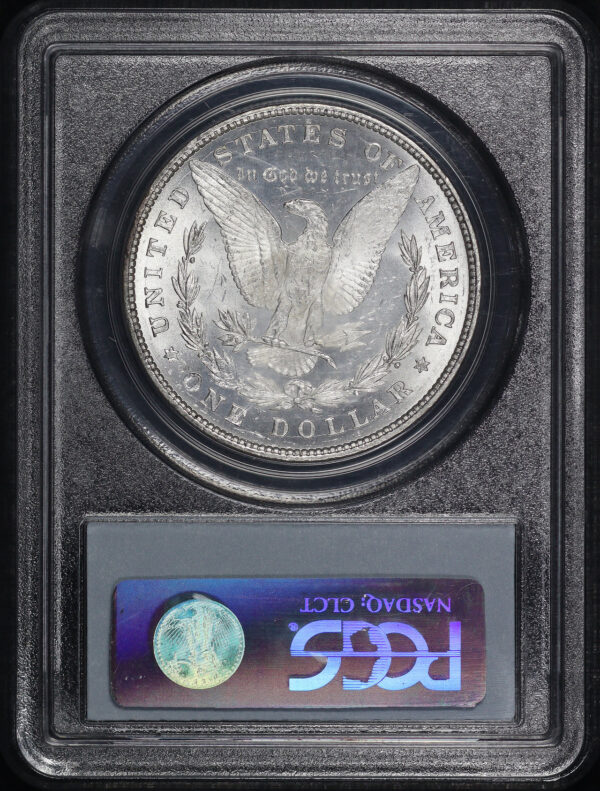 Reverse of this 1878 8TF VAM-18 Doubled Date Morgan Dollar PCGS MS-62