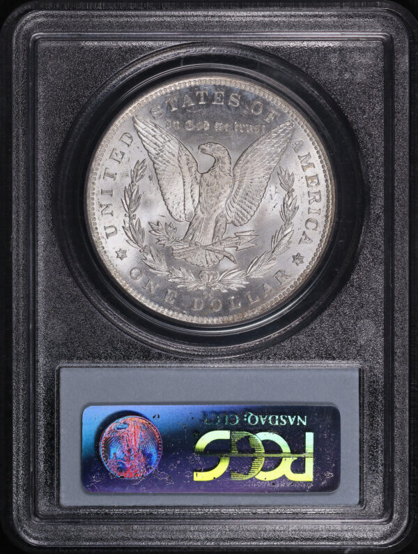 Reverse of this 1891-CC Top 100 VAM-3 Spitting Eagle Morgan Dollar PCGS MS-62