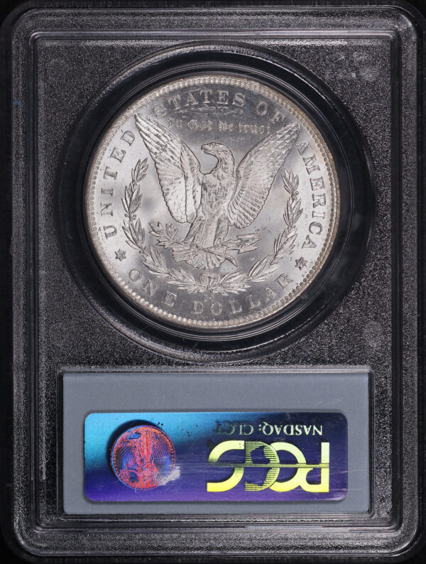 Reverse of this 1891-CC Top 100 VAM-3 Spitting Eagle Morgan Dollar PCGS MS-63