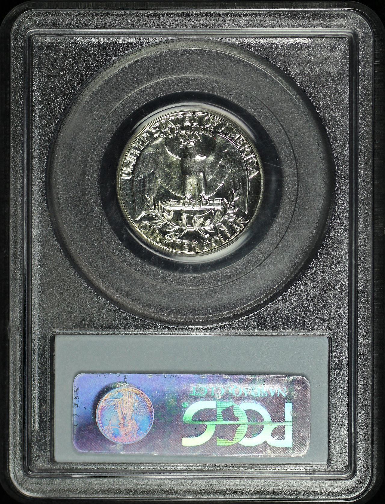Reverse of this 1959 Washington Quarter Doubled Die Obverse FS-101 PCGS PR-67