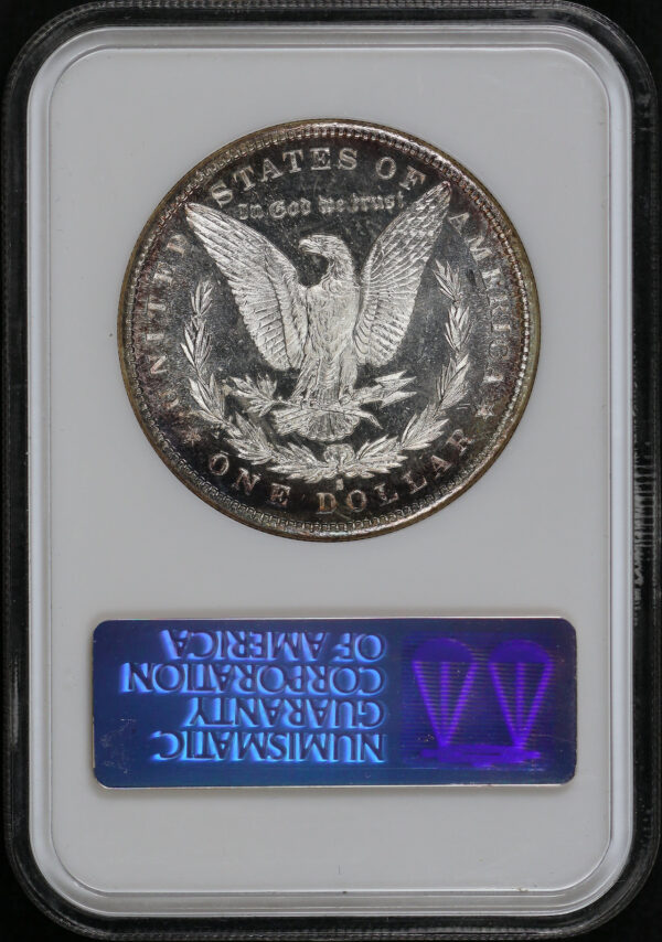 Reverse of this 1881-S Morgan Dollar NGC MS-65 PL CAC
