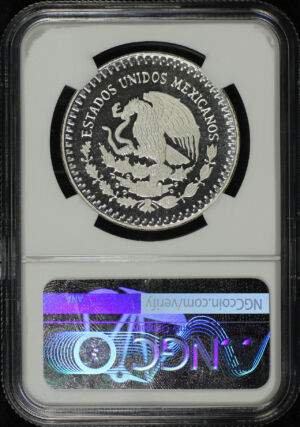 Gallery image of this 1986-Mo Mexico Silver Libertad Onza NGC PF-69 Ultra Cameo