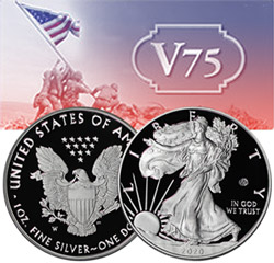 v75 American Silver Eagles