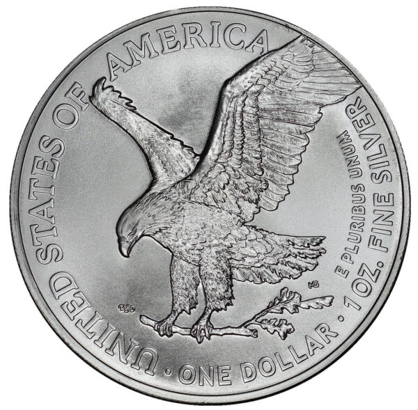 2024 American Silver Eagle BU - Image 2