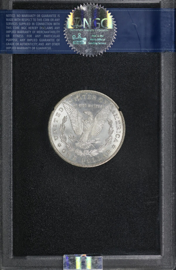 Reverse of this 1878-CC Morgan Dollar NGC MS-64 GSA Hard Pack With Box