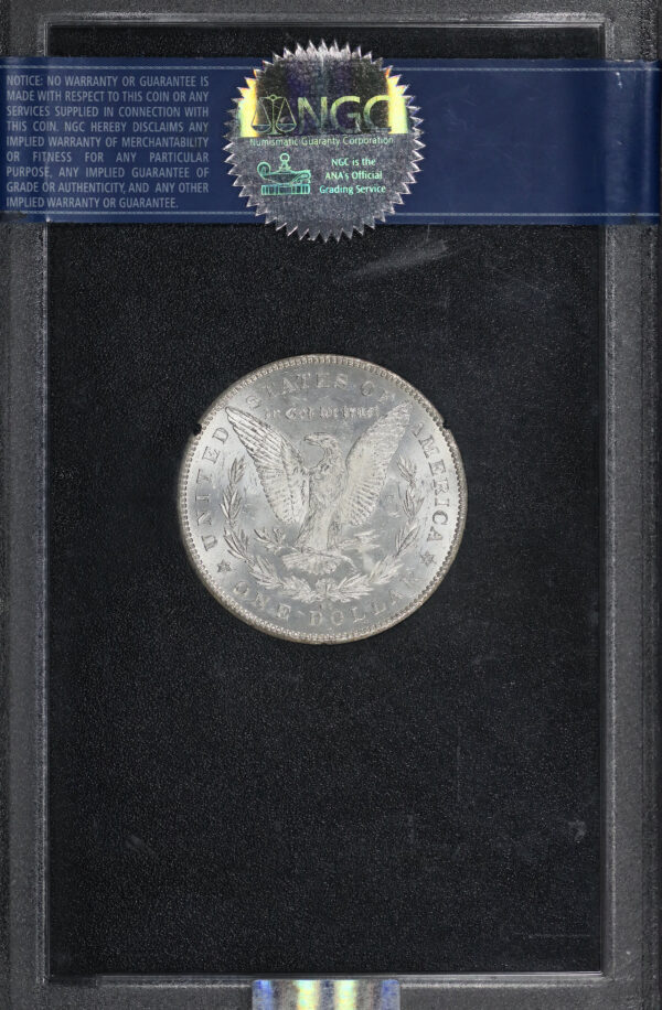 Reverse of this 1878-CC Morgan Dollar NGC MS-64 GSA Hard Pack With Box